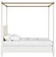 A.R.T. Furniture® Haven Warm White Queen Canopy Upholstered Poster Bed-3