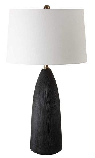 Uttermost® Jett Black Table Lamp-3