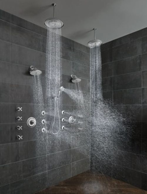 Brizo Rook® Polished Chrome Handshower with H2OKinetic Tech-4