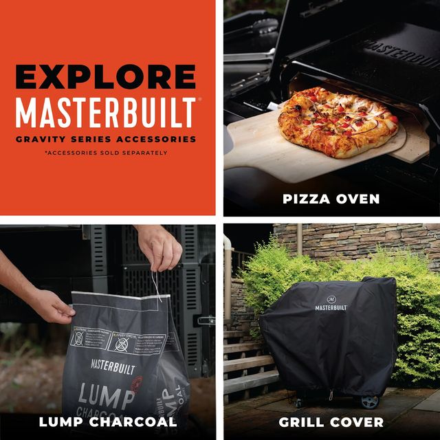Gravity Series™ 800 Digital Charcoal Griddle + Grill + Smoker-2