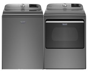 Maytag Laundry Pair-Metallic Slate