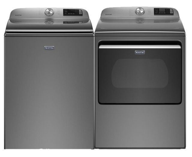 Maytag® Laundry Pair-Metallic Slate | Fischer Furniture | Rapid City, SD