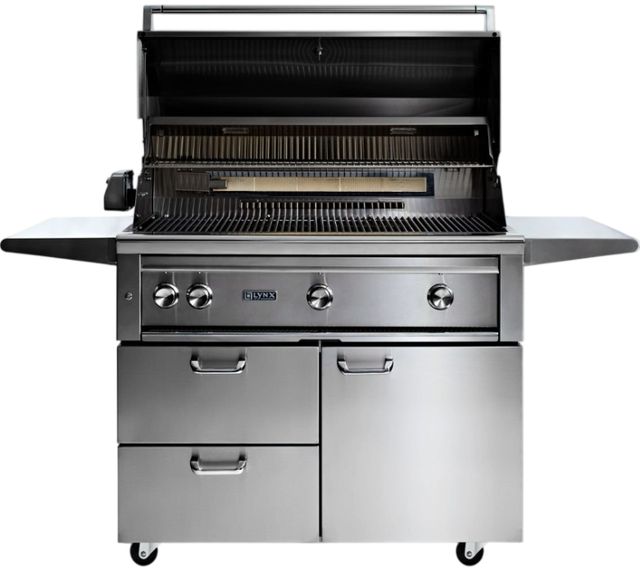 LYNX® Professional 3-Burner Stainless Steel Freestanding Liquid Propane Grill with All Trident Infrared Burners and Rotisserie-3