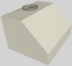 Vent-A-Hood® 30" Biscuit Wall Mounted Range Hood-3
