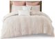 Olliix by INK+IVY Kara Blush King/California King Cotton Jacquard Comforter Set-0