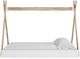 Signature Design by Ashley® Piperton Two-tone Brown/White Full Tent Complete Bed in Box-3