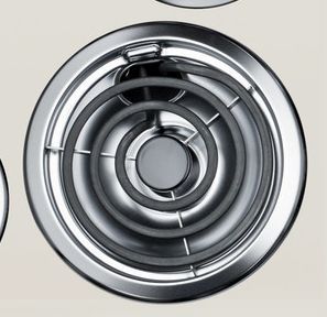 Summit® 24" Bisque Electric Cooktop-1