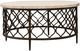 Steve Silver Co. Roland White Cocktail Table with Bronze Base-0