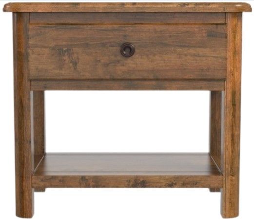 Bassett® Furniture Customizable BenchMade Heritage Bedside Table-2