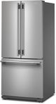 KitchenAid® 19.68 Cu. Ft. PrintShield™ Stainless Steel French Door Refrigerator with Interior Dispense-4