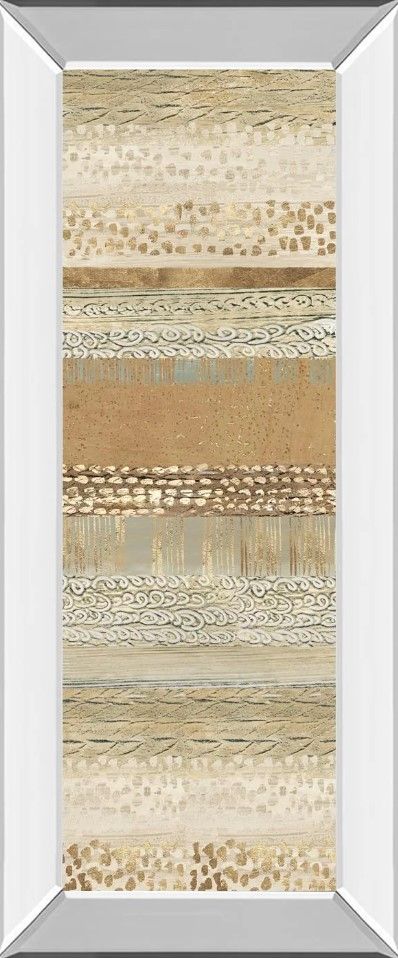 Classy Art Placidity I by Tom Reeves Mirror Framed Wall Art-1
