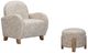 Bassett Mirror Willow Khaki Swirl Accent Chair-4