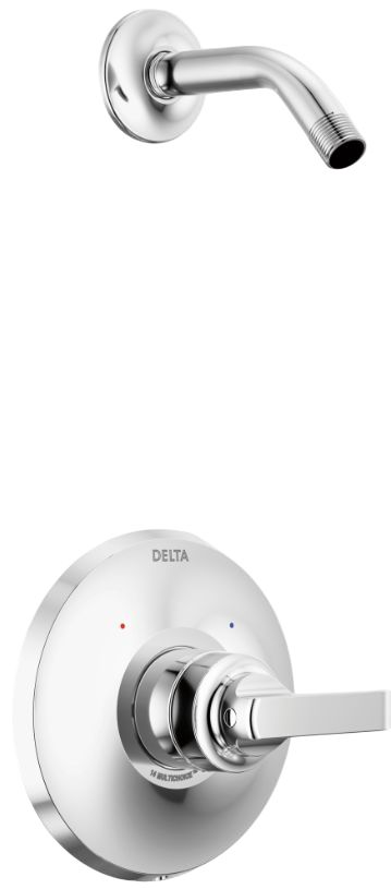 Delta Tetra® 14 Series Lumicoat® Chrome Less Head Shower Trim-0