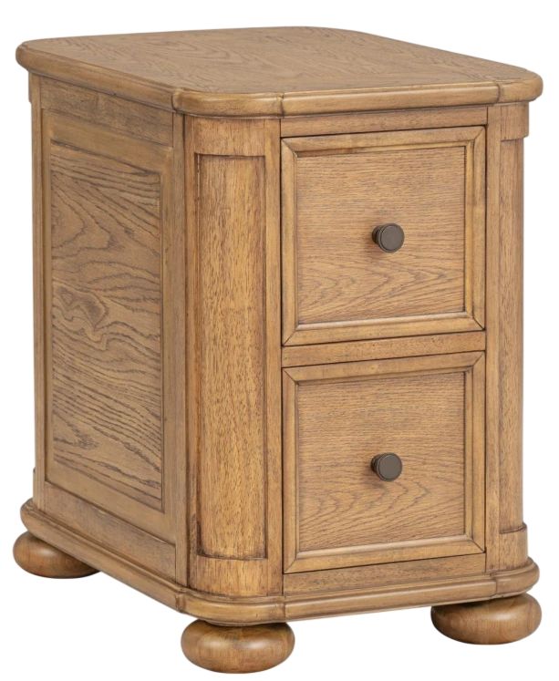 Legacy Classic Nolan Dusted Barley Chairside Table-0