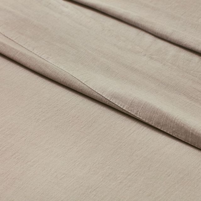 Malouf® Linen-Weave Cotton Sand Queen Sheet Set-2