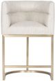 Vanguard® Furniture Vanguard Index Porcelain/Satin Brass Counter Stool-1