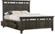 Intercon Hawthorne Burnished Clay Queen Storage Panel Bed-0