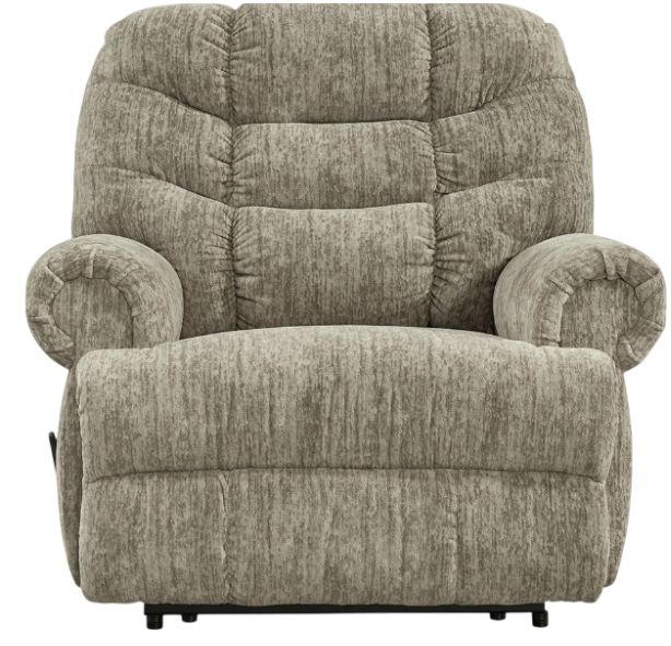 Signature Design by Ashley® Movie Man Taupe Manual Recliner-1