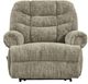 Signature Design by Ashley® Movie Man Taupe Manual Recliner-1