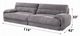 ACME Furniture Cadenza Gray Sofa-2