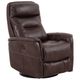 Parker House® Gemini Truffle Power Swivel Glider Recliner-0