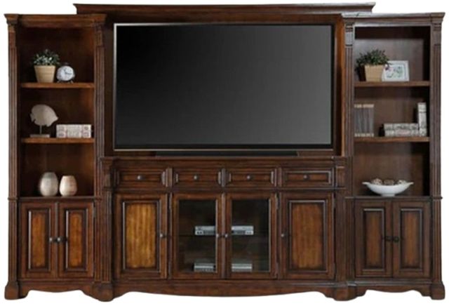 Legends Home Parliament Hazelnut Entertainment Center-0