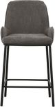 Primo™ International 1017 2-Piece Grey Upholstered Counter Chair Set-2