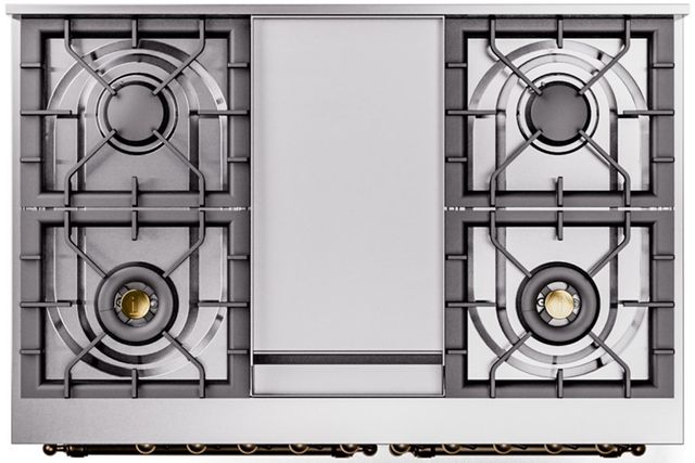 Ilve® Nostalgie II Series 40" Custom RAL Color Pro Style Dual Fuel Range-2