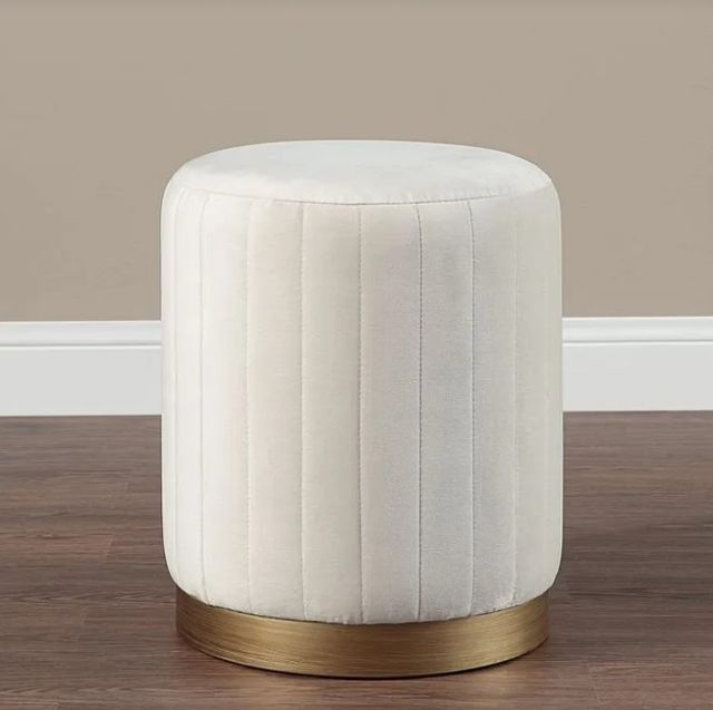 Renwil® Baylor Ivory Accent Stool-3
