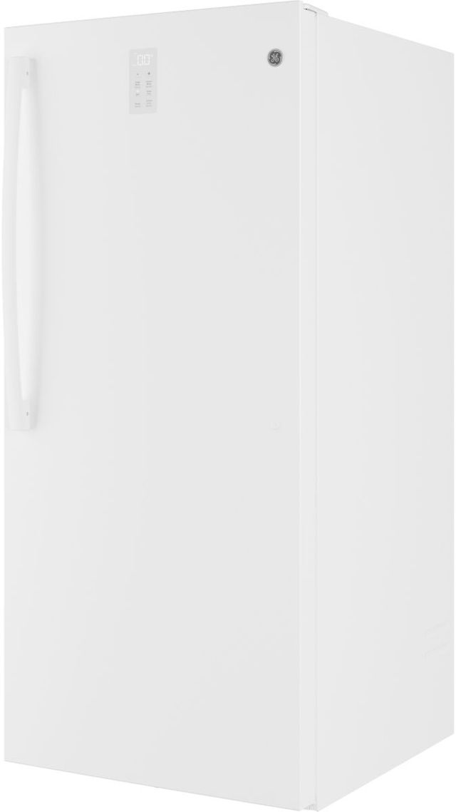 GE® ENERGY STAR® 17.9 Cu. Ft. White Smart Garage Ready Convertible Upright Freezer-3