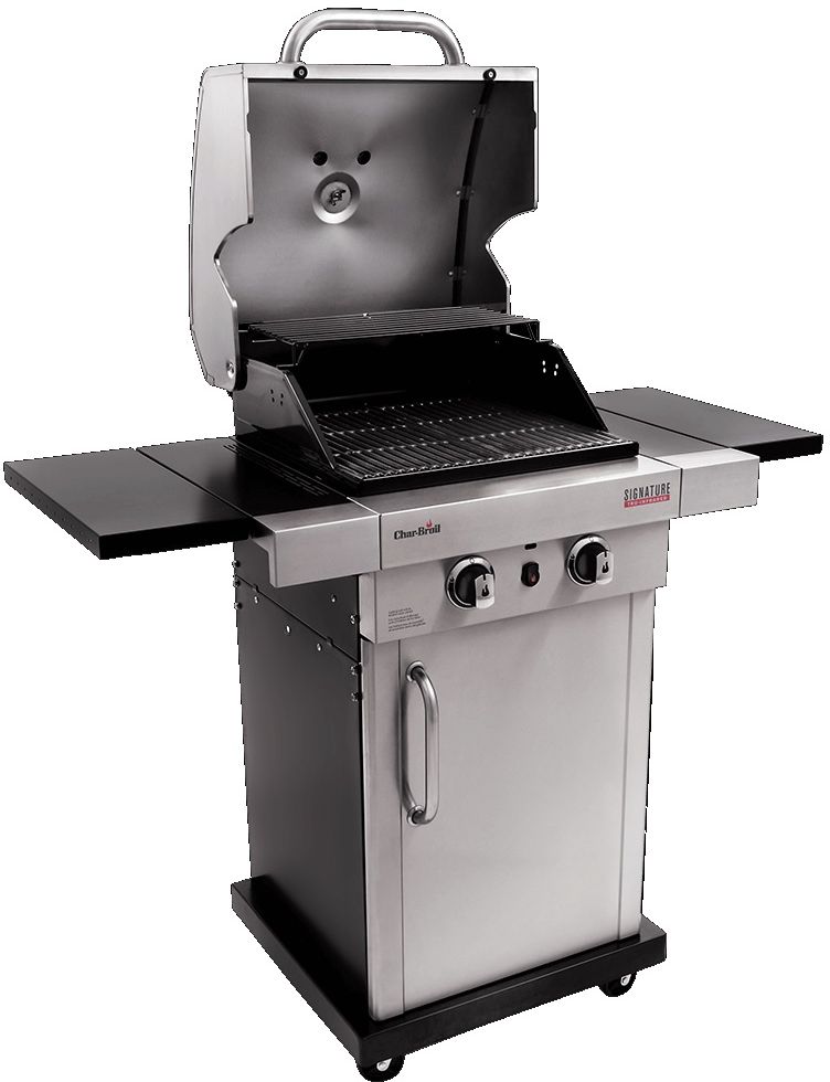 Char Broil Signature Series 47 Natural Gas Stainless Steel Freestanding Gas Grill Jensen Akins Hardware Appliance Conover WI