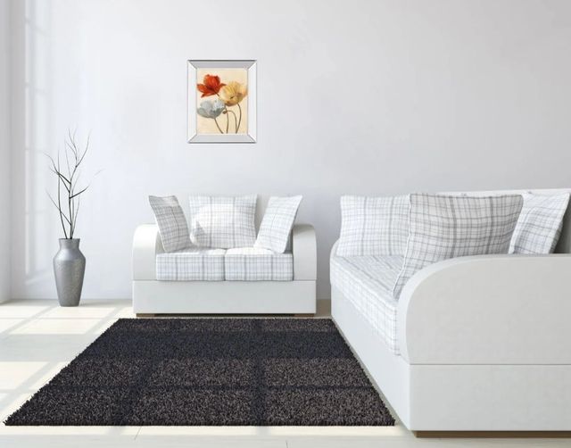 Classy Art Poppy Palette Il by Nan Mirror Framed Wall Art-2
