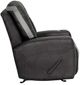 Franklin™ Branson Hugo Gray Manual Swivel Rocker Recliner-3