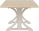 Riverside Furniture Glenndale Wheat Dining Table with Aged White Base-5