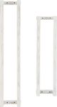 Powell® Troy 2-Piece White Towel Rack Set-3