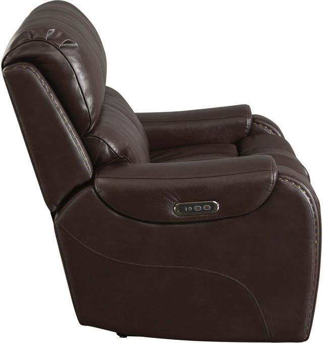 Signature Design by Ashley® Latimer Brown Power Reclining Loveseat-4