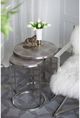 A & B Home 2-Piece Metallic Nesting Tables-3