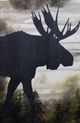 StyleCraft Moose Mountain Wall Art-1