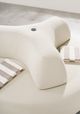 Vanguard® Furniture Customizable Nested Fabric Outdoor Round Bench Ottoman-4