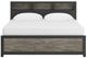 Signature Design by Ashley® Jonnifer Black/Gray King Bookcase Panel Bed-2
