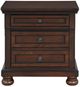 Homelegance® Cumberland Brown Cherry Nightstand-2