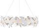 Currey & Company Marjorie Skouras Tijereta Gesso White Chandelier-3
