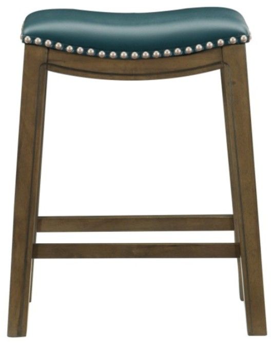 Homelegance® Ordway Brown/Green 24" Counter Stool-2