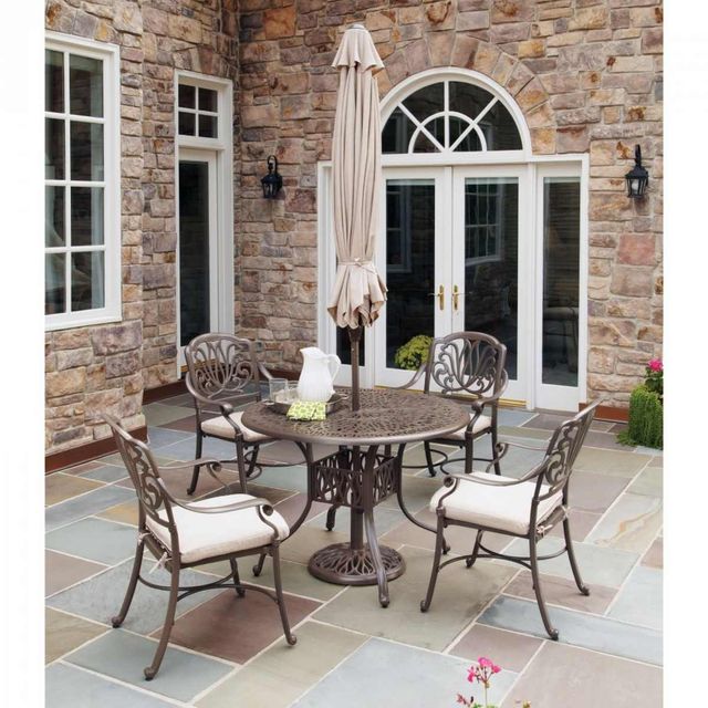 homestyles® Capri 7-Piece Taupe Dining Set-1