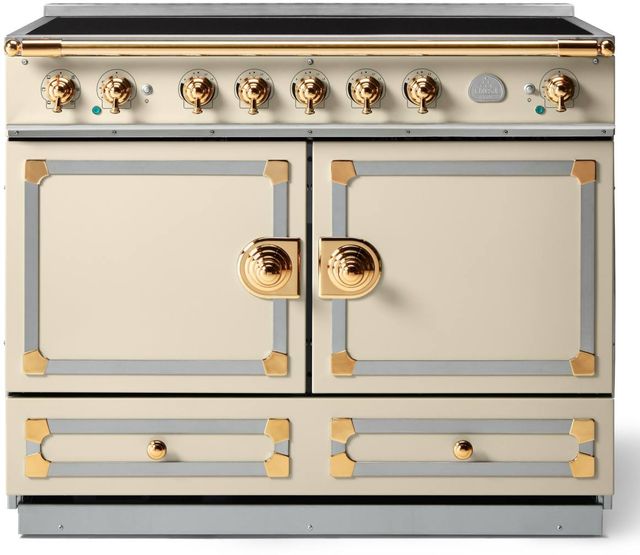 La Cornue CornuFé 110 43" Morning Dew Pro Style Induction Range-0
