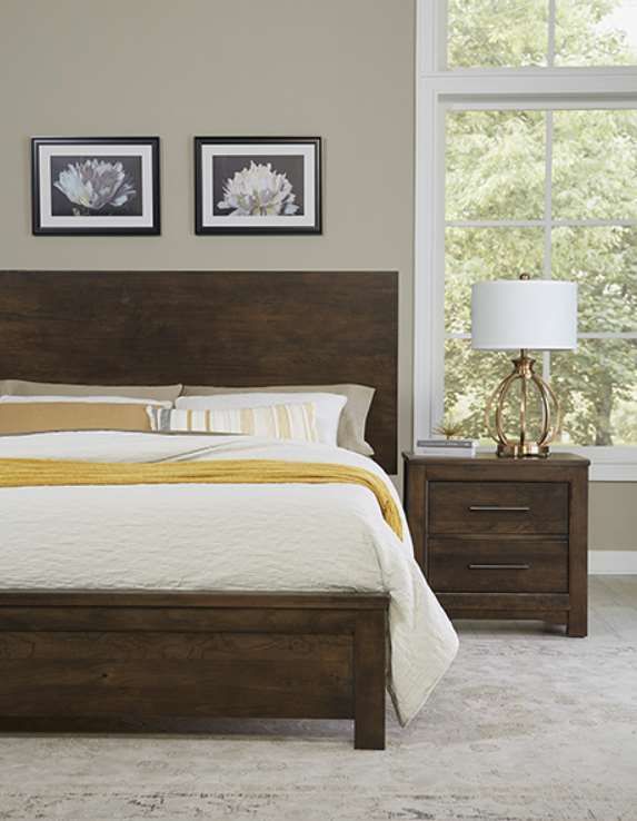 Artisan & Post by Vaughan-Bassett Crafted Cherry by Ben & Erin Napier Dark Cherry Nightstand-3