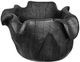 A & B Home Black Teak Wood Bowl with Raised Uneven Edges-0