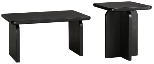 Signature Design by Ashley® Mitchalli 2-Piece Black Occasional Table Set-0