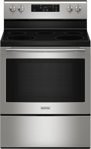 Maytag® 30" Fingerprint Resistant Stainless Steel Freestanding Electric Range 