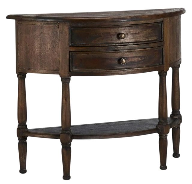 Bramble Customizable Demi-Lune Table-0
